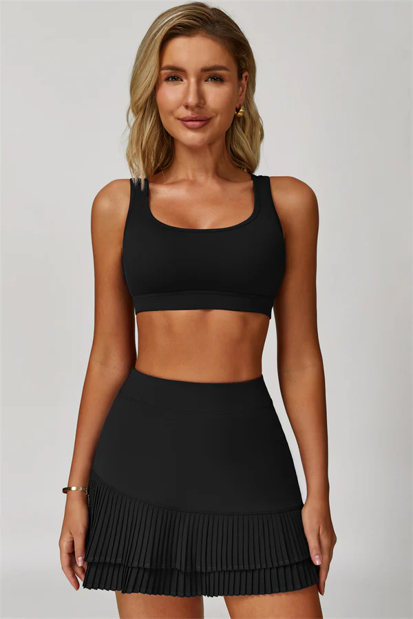 Custom Logo Women's "Naked Feel" High-Elastic Sports Bra - Shockproof Running & Yoga Fitness Innerwear with Quick-Dry & Breathable Fabric - Image 3