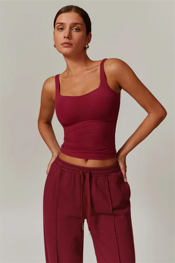 Customized women's wide-leg sweatpants tops long-sleeved shirt hoodie running fitness comfortable casual sportswear