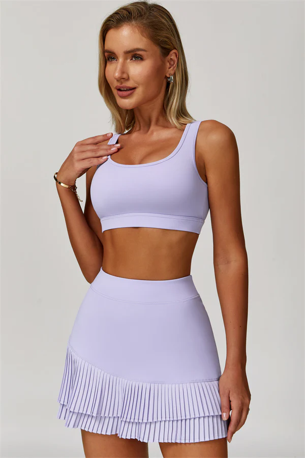 Custom Logo Women's "Naked Feel" High-Elastic Sports Bra - Shockproof Running & Yoga Fitness Innerwear with Quick-Dry & Breathable Fabric - Image 7