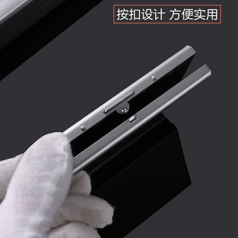新款2025不锈钢卡包迷你钱包防磁防盗简约高档不锈钢卡包卡套批发4.3入选多功能时尚卡包榜 - Image 2