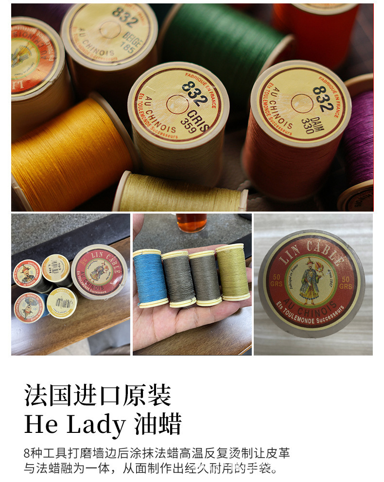 手工蜡线 新款荔枝纹TC牛皮猪鼻子包菜篮子包女包手提包水桶包女 - Image 14