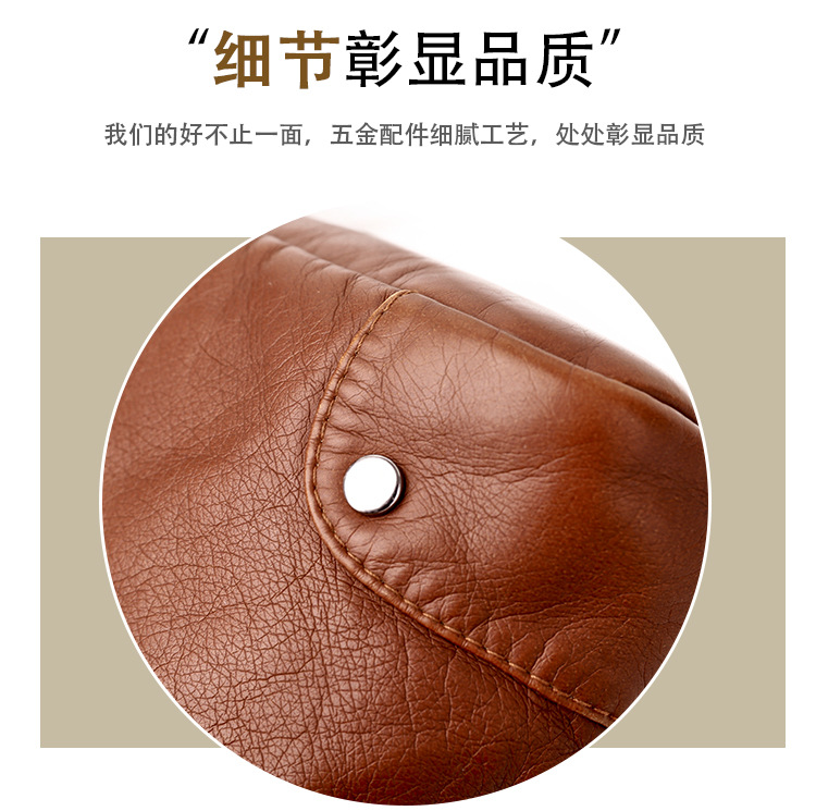 软皮女包新款韩版单肩包复古小包包水洗皮PU休闲时尚多层斜挎包潮 - Image 22